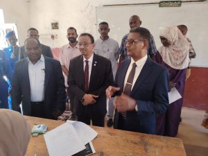زيارة وزير التعليم العالي لجامعة غرب كردفان
